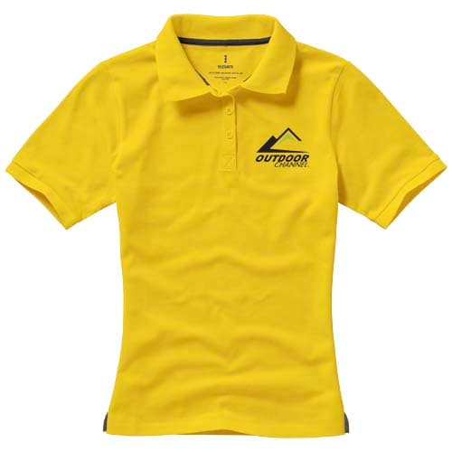 Damskie polo Calgary z krótkim rękawem 200 g/m²