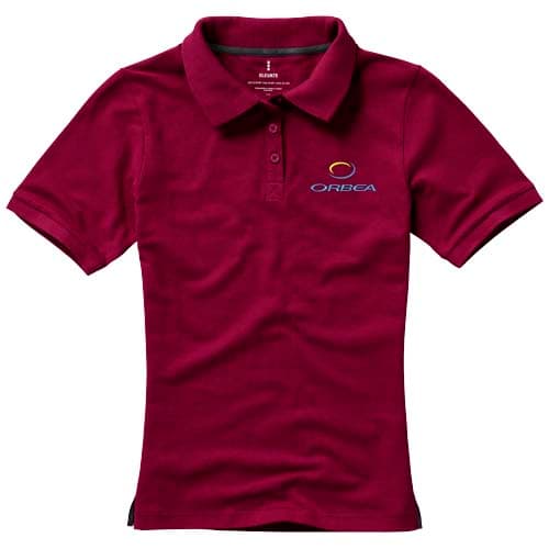 Damskie polo Calgary z krótkim rękawem 200 g/m²