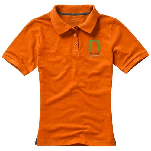 Damskie polo Calgary z krótkim rękawem 200 g/m²