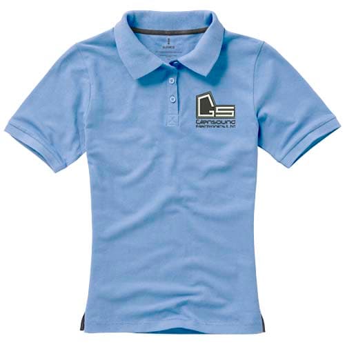 Damskie polo Calgary z krótkim rękawem 200 g/m²
