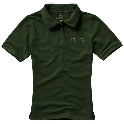 Damskie polo Calgary z krótkim rękawem 200 g/m²
