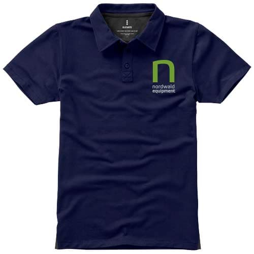 Męskie polo Markham z krótkim rękawem ze stretchu 200 g/m²
