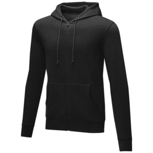 Charon męska zapinana na zamek bluza z kapturem 240 g/m²