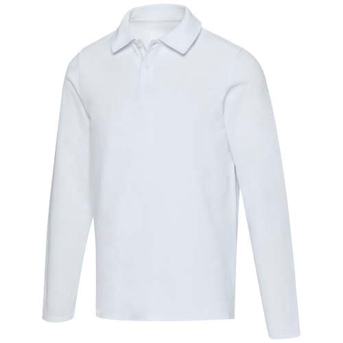 Apollo koszulka polo z długim rękawem, uniseks 245 g/m²
