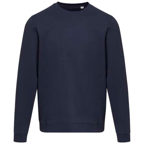Jasper organiczna bluza unisex z recyklingu o gramaturze 280 g/m² z okrągłym dekoltem i certyfikatem OCS