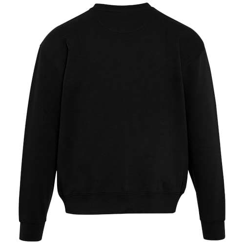 Boris 280 g/m2 sweter unisex z organicznego materiału z certyfikatem OCS o luźnym kroju i z okrągłym dekoltem