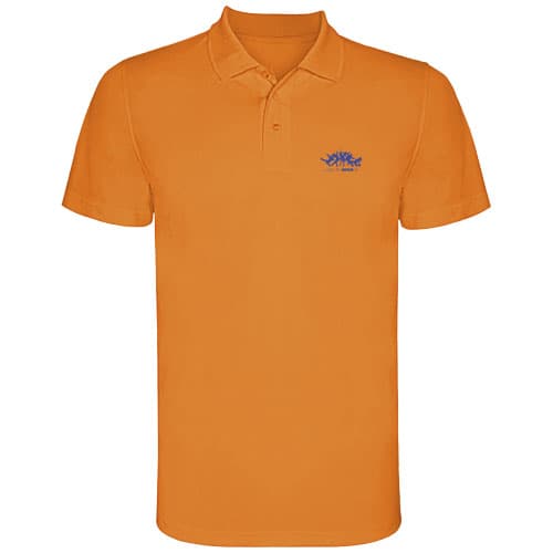 Monzha sportowa koszulka dziecięca polo z krótkim rękawem 150 g/m²