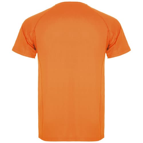 Montecarlo sportowa koszulka dziecięca z krótkim rękawem 150 g/m²