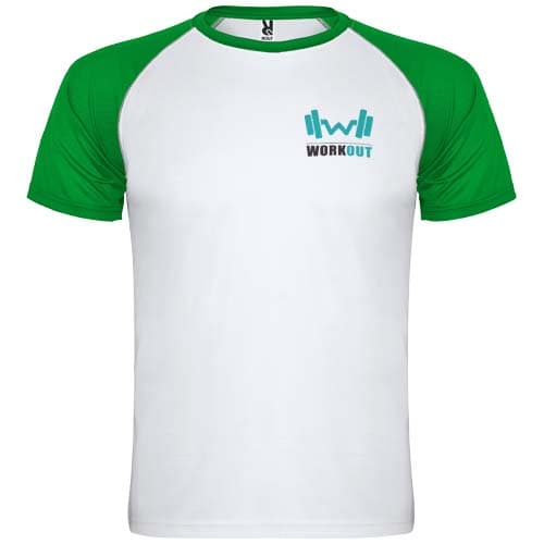 Indianapolis sportowa koszulka dziecięca z krótkim rękawem 140 g/m²