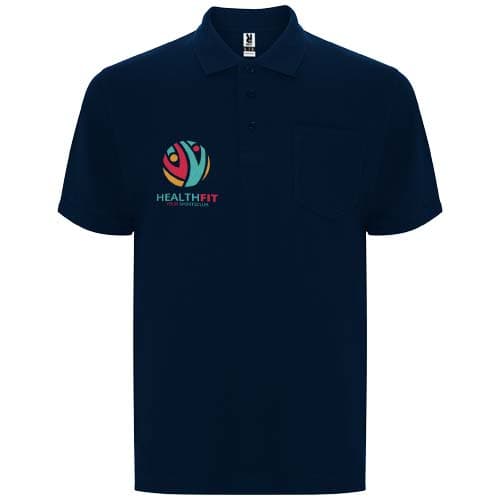 Centauro Premium koszulka polo unisex z krótkim rękawem 220 g/m²